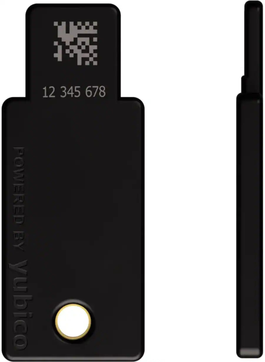 Yubico - YubiKey 5 NFC - Two-Factor authentication (2FA) Security Key USB A