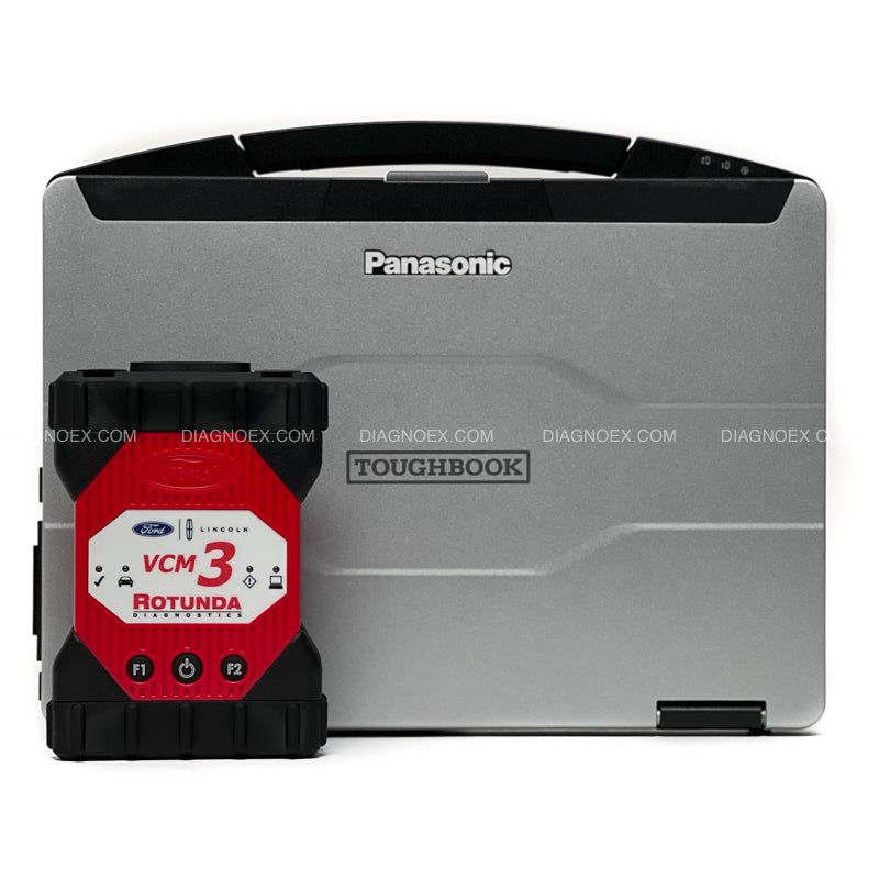 Ford IDS FDRS VCM3 Diagnostic Scan Tool OEM Package Toughbook 55R