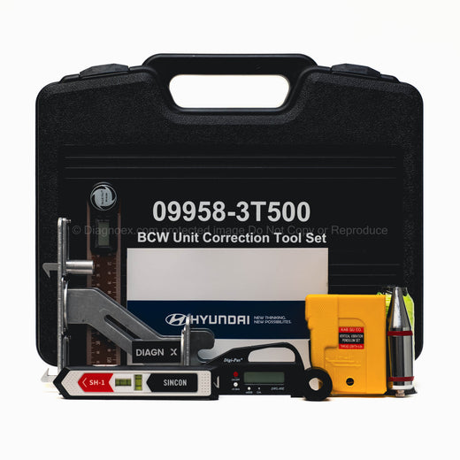 Hyundai Blind-Spot Collision Warning (BCW) Unit Correction Tool Set