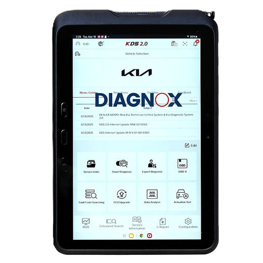 Kia KDS 2.0 Replacement Tablet SM-X350 8+256GB