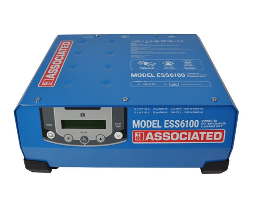 Associated ESS6100 12V, 100A Reflash Power Supply & Heavy Duty Battery Charger