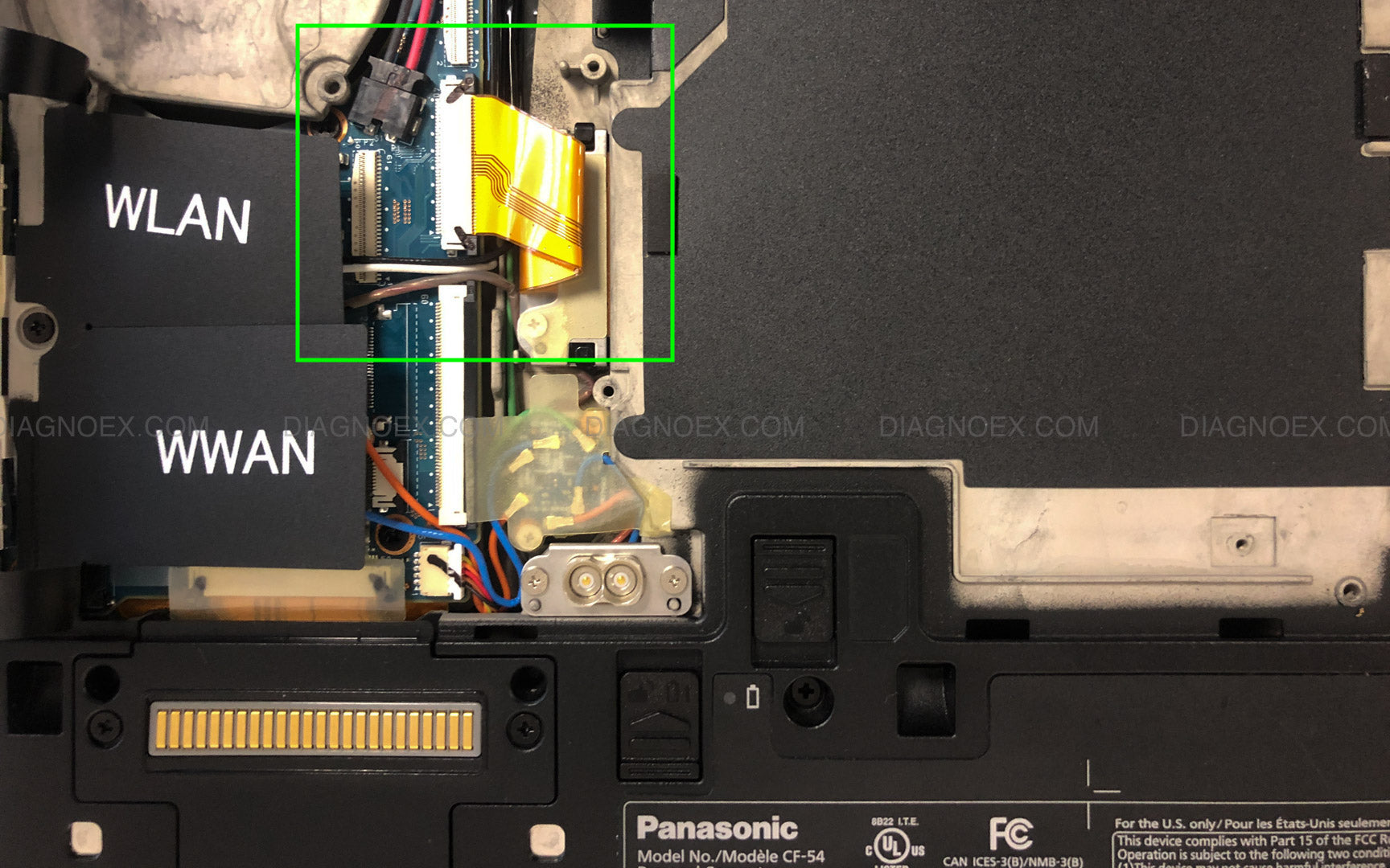 Panasonic Media Bay CF-VZSU0KW 2nd Battery Pack for CF-54 Toughbook