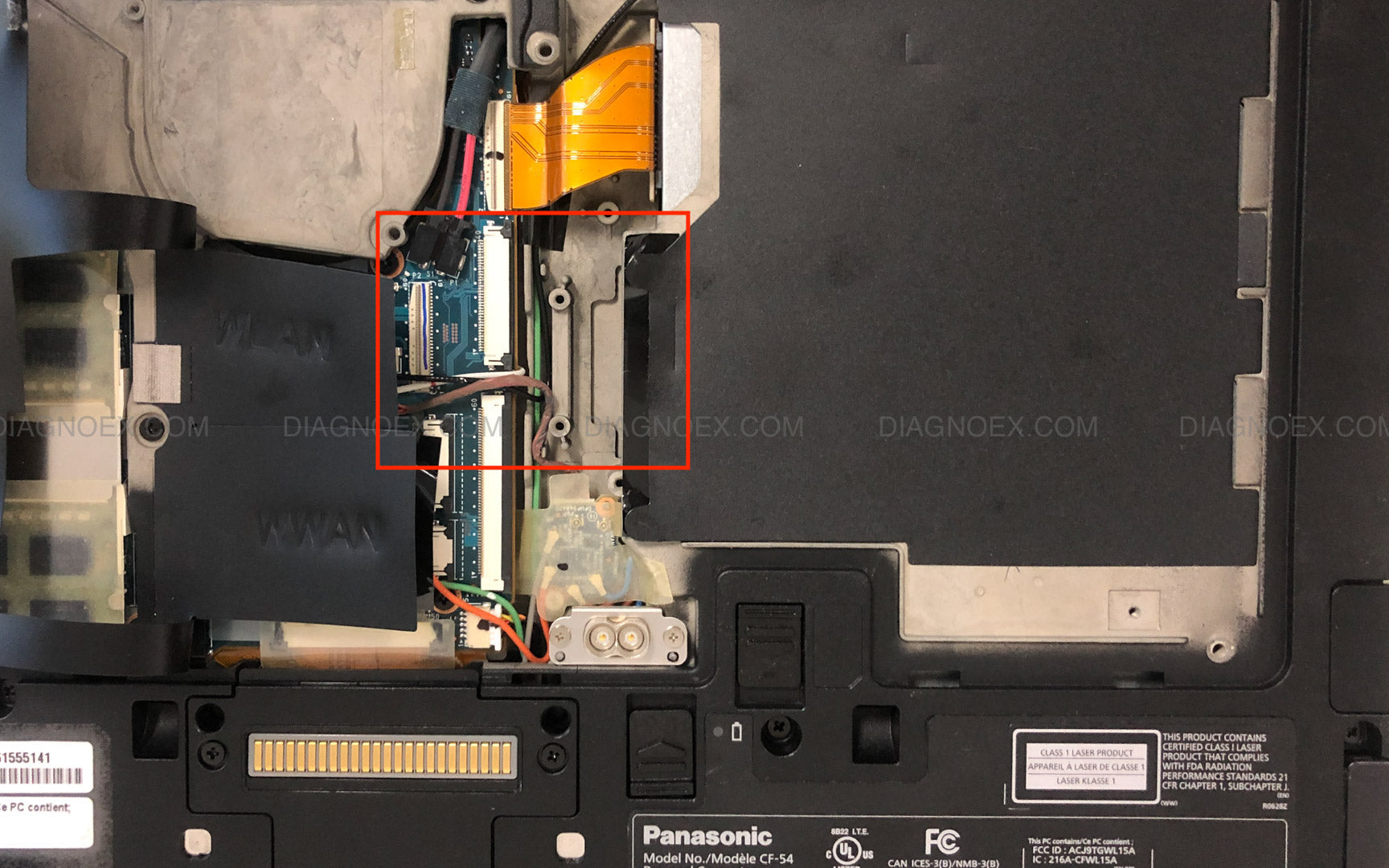 Panasonic Media Bay CF-VZSU0KW 2nd Battery Pack for CF-54