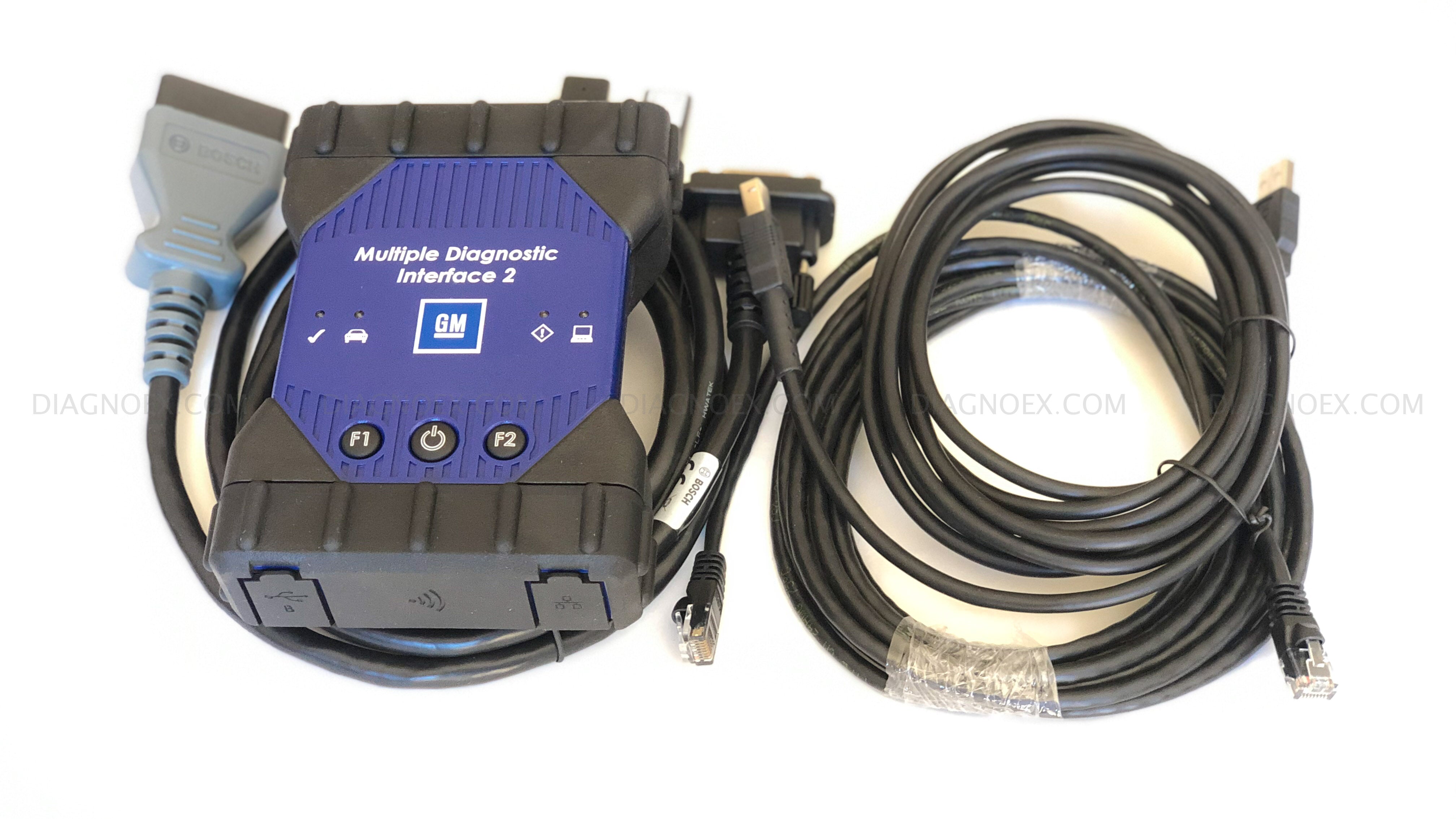 GM MDI2 Interface GDS2 Techline Connect Acdelco Diagnostic Scan Tool ...