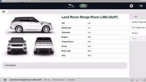 Suscripción a licencia Jaguar LandRover SDD Pathfinder